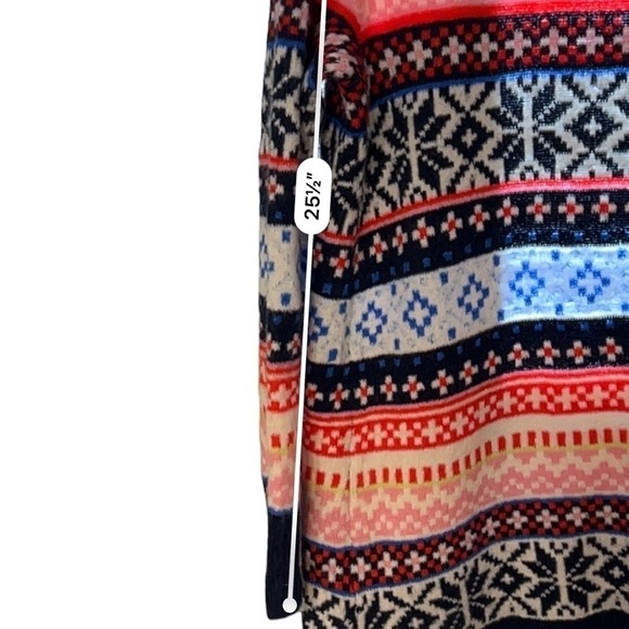 Old Navy Colorful Long Open Cardigan Size Large​​​​​​ - Picture 5 of 10